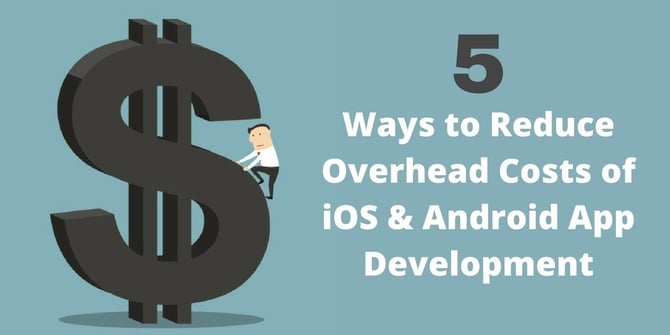 Ways to Reduce Overhead Costs of iOS and Android Mobile App Development
